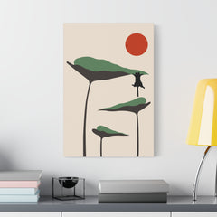 Cat and Plant 28 Canvas