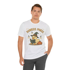 Honkus Pokus Funny Witch Duck Retro Halloween T-Shirt