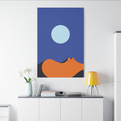 Lunar Mirage Canvas