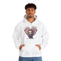 Funny Grim Reaper Today Not Today Daisy Plucking Hoodie