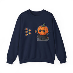 Pumpkin Neo Matrix Parody Crewneck Sweatshirt