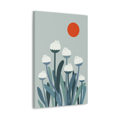 Cat and Plant 36 Canvas