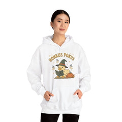 Honkus Pokus Funny Witch Duck Retro Halloween Hoodie