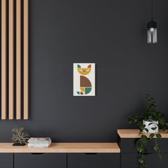 Cat Abstract Art Canvas