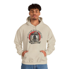 Funny Horror Movie TV Parody My Life Is One Weird Horror Flick Hoodie