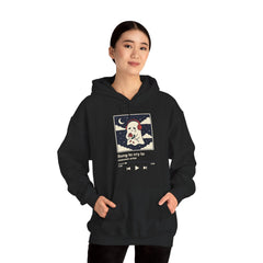 Funny Sad Ghost Song To Cry To Retro Music Player Hoodie