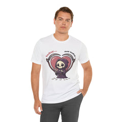 Funny Grim Reaper Today Not Today Daisy Plucking T-Shirt