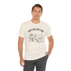 Funny Grim Reaper Just Killing Time Smartphone T-Shirt