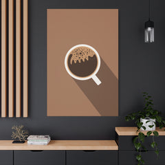 Coffee Cat Canvas