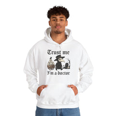 Funny Plague Doctor Trust Me Im A Doctor Retro Hoodie