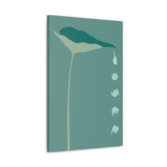 Cat and Plant 34 Canvas