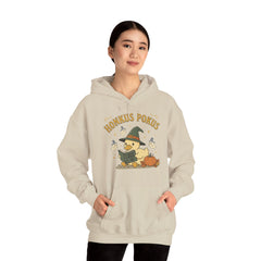 Honkus Pokus Funny Witch Duck Retro Halloween Hoodie