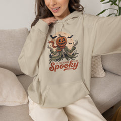 Funny Tis The Season To Be Spooky Pumpkin Skeleton Hoodie