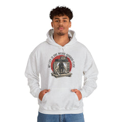 Funny Horror Movie TV Parody My Life Is One Weird Horror Flick Hoodie
