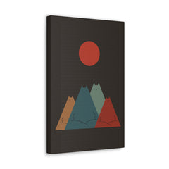 Cat Landscape 69 Canvas