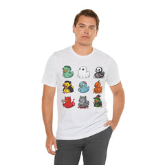 Cute Spooky Rubber Ducky Halloween Mascot T-Shirt