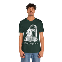 Funny Ghost Read In Peace Tombstone Halloween T-Shirt