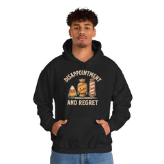 Funny Retro Halloween Candy Disappointment And Regret Hoodie