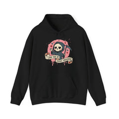 Funny Grim Reaper I Love You In Every Universe Retro Hoodie