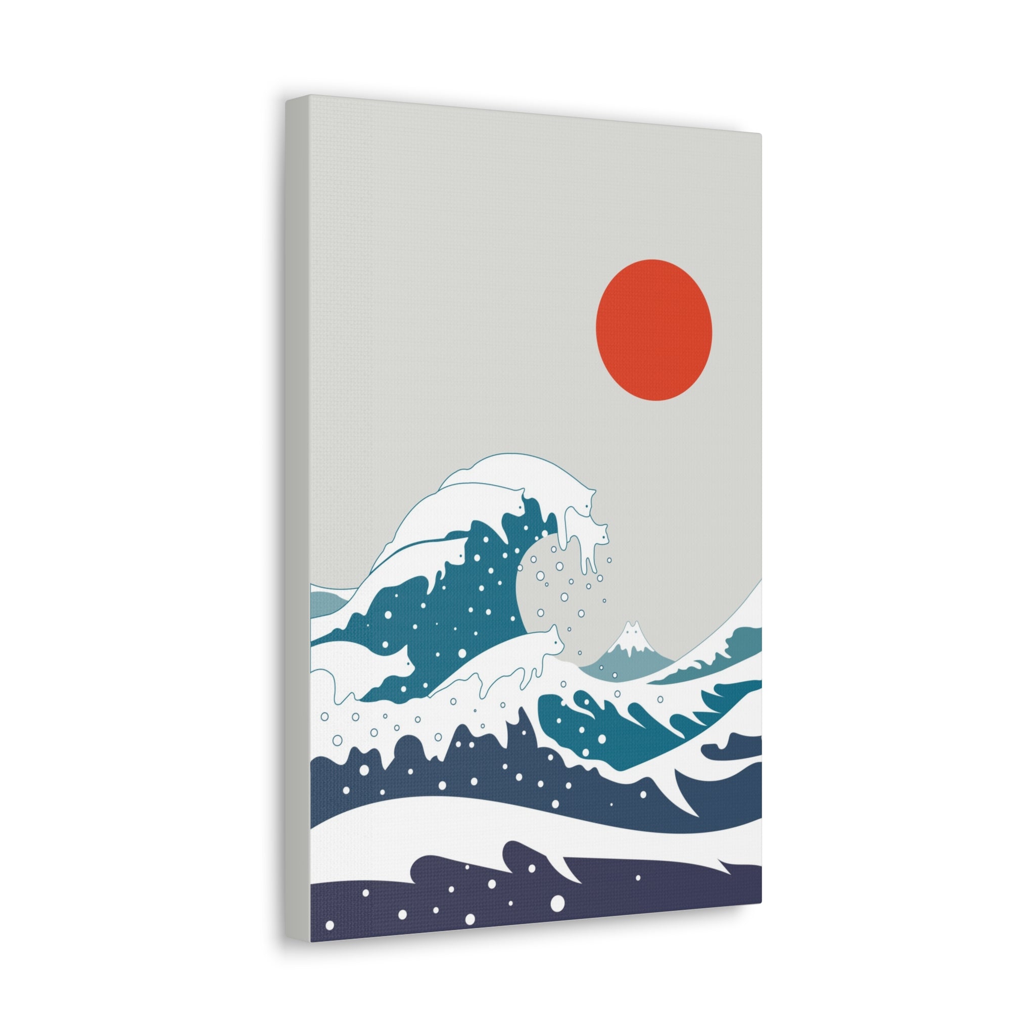Cat Landscape 128 Canvas