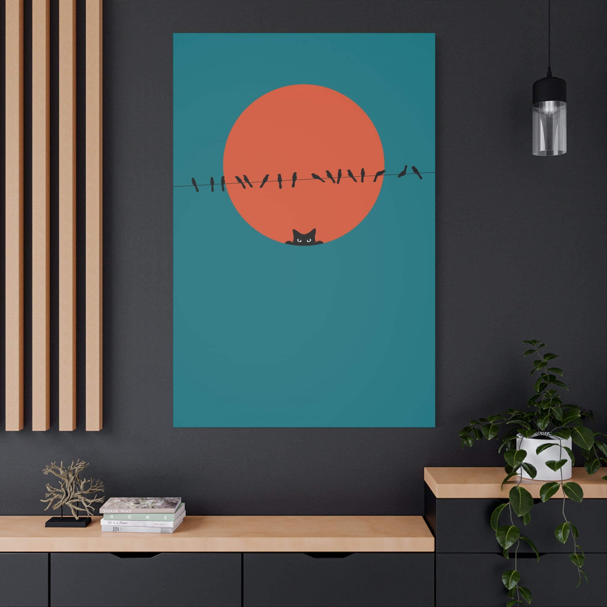 Hang in there cat 2 Canvas