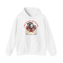 Funny Grim Reaper I Hope This Email Finds You In Hell Hoodie