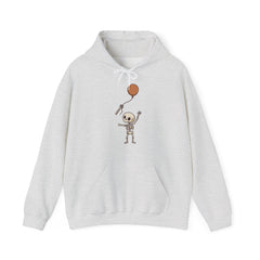 Funny Skeleton Balloon Floating Hand Retro Halloween Hoodie