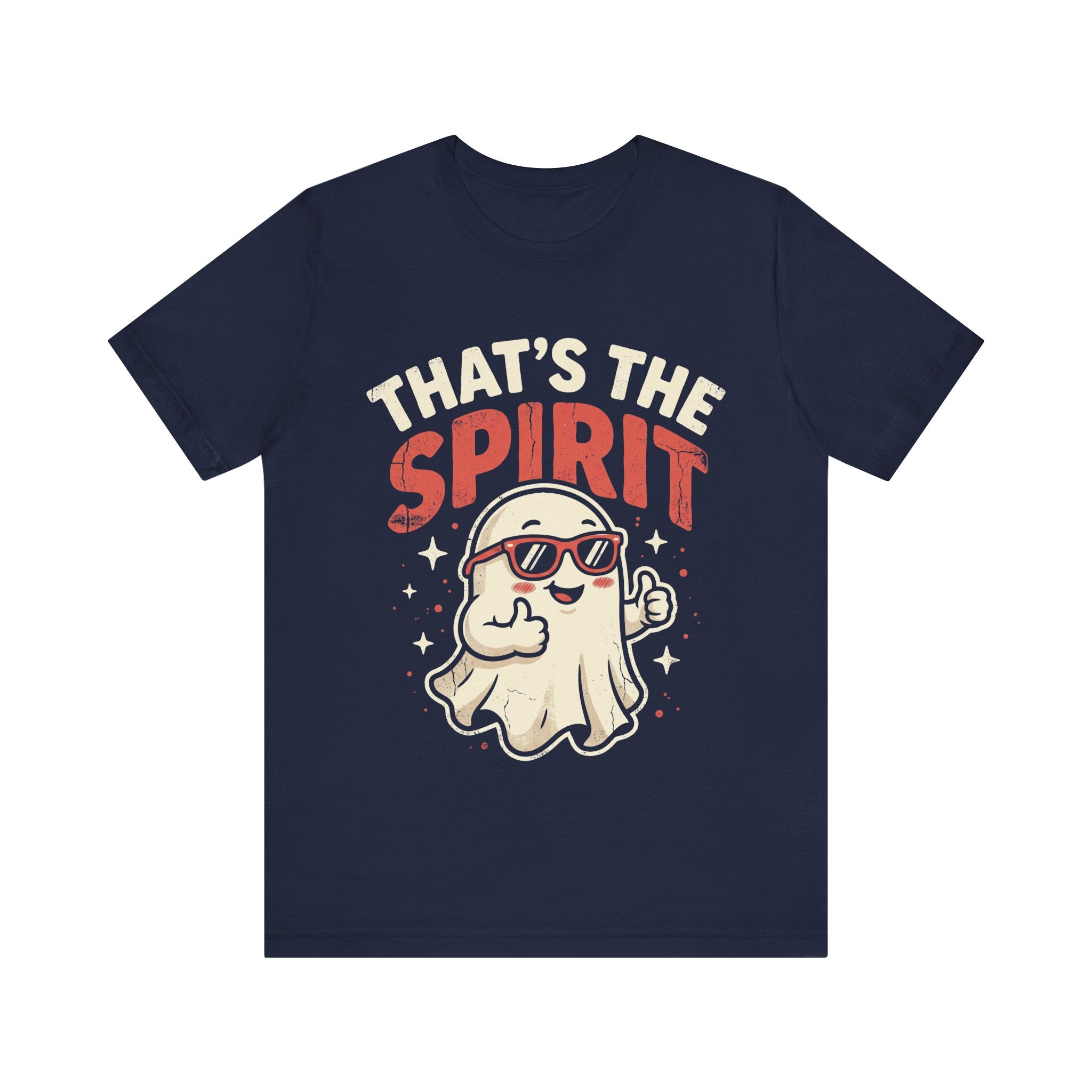 Funny Ghost That's The Spirit Retro Halloween T-Shirt