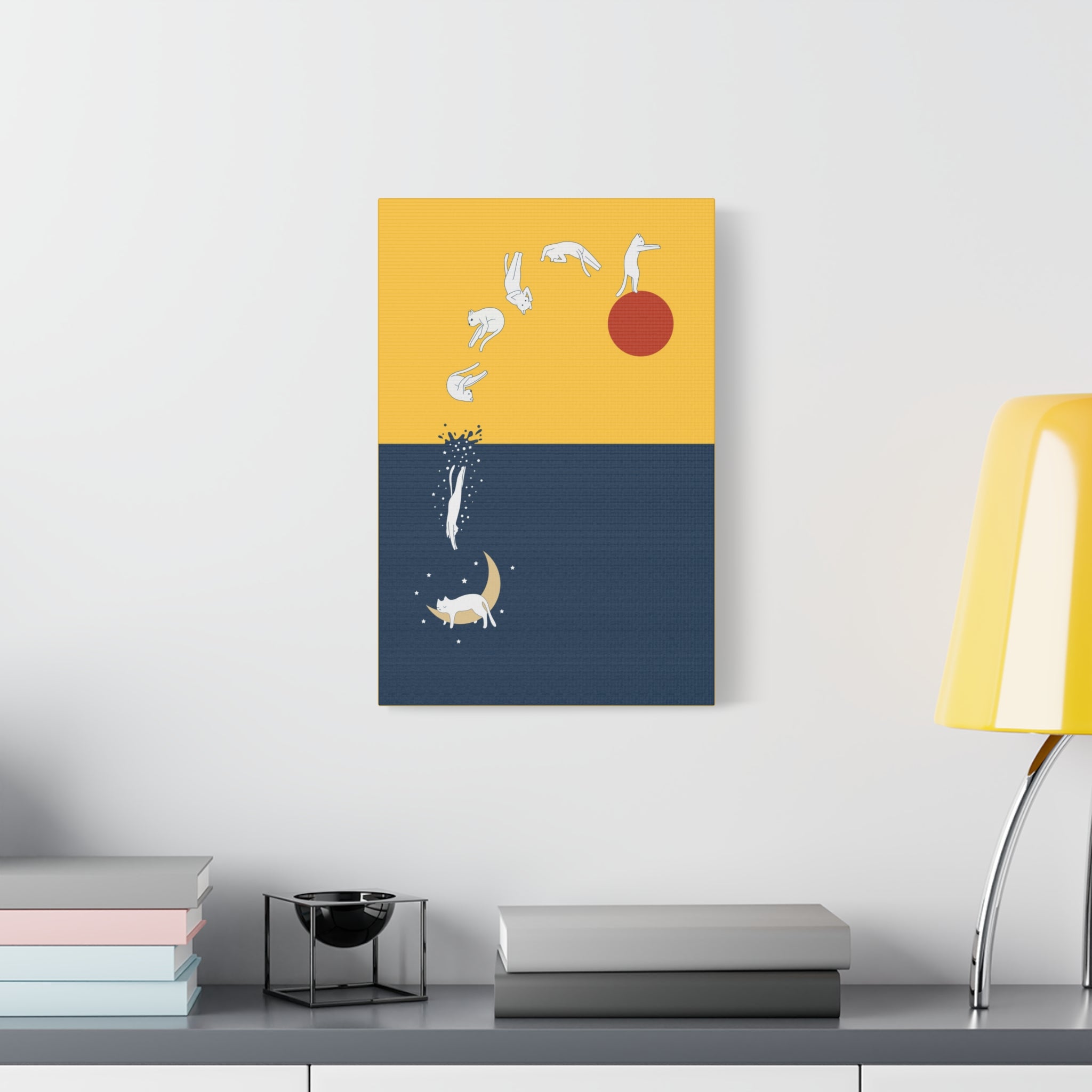 Cat Landscape 19 Canvas