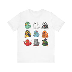 Cute Spooky Rubber Ducky Halloween Mascot T-Shirt