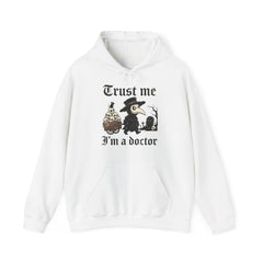 Funny Plague Doctor Trust Me Im A Doctor Retro Hoodie