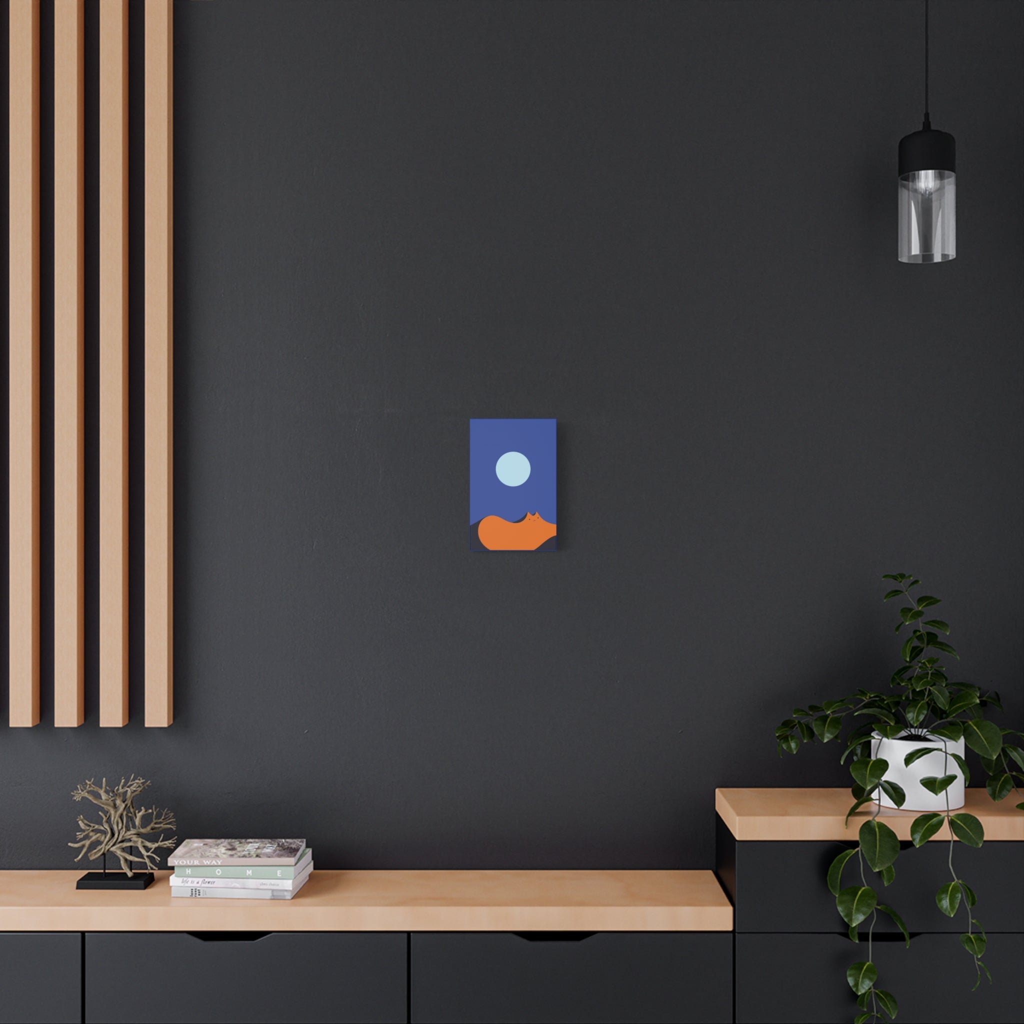 Lunar Mirage Canvas