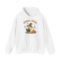 Honkus Pokus Funny Witch Duck Retro Halloween Hoodie