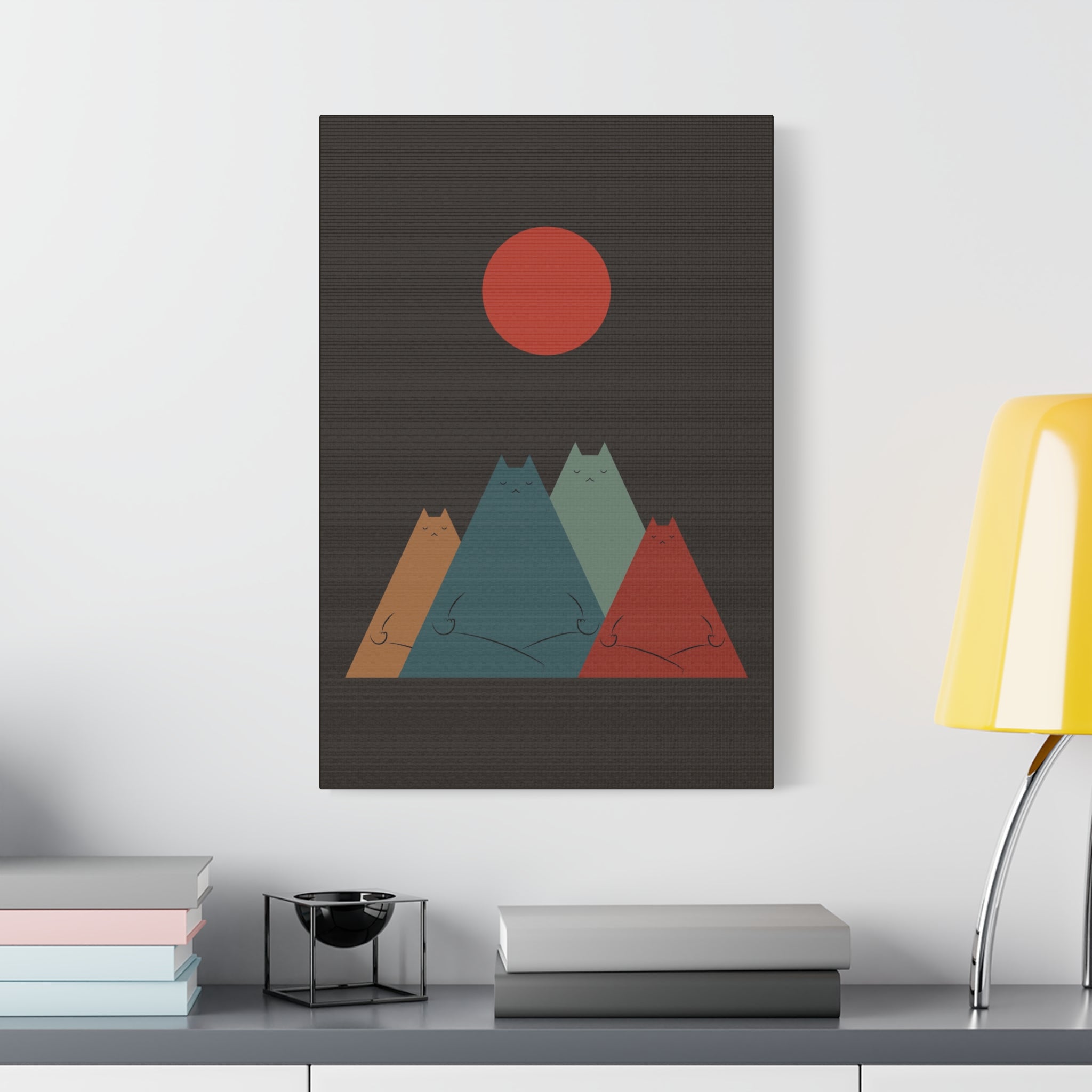 Cat Landscape 69 Canvas