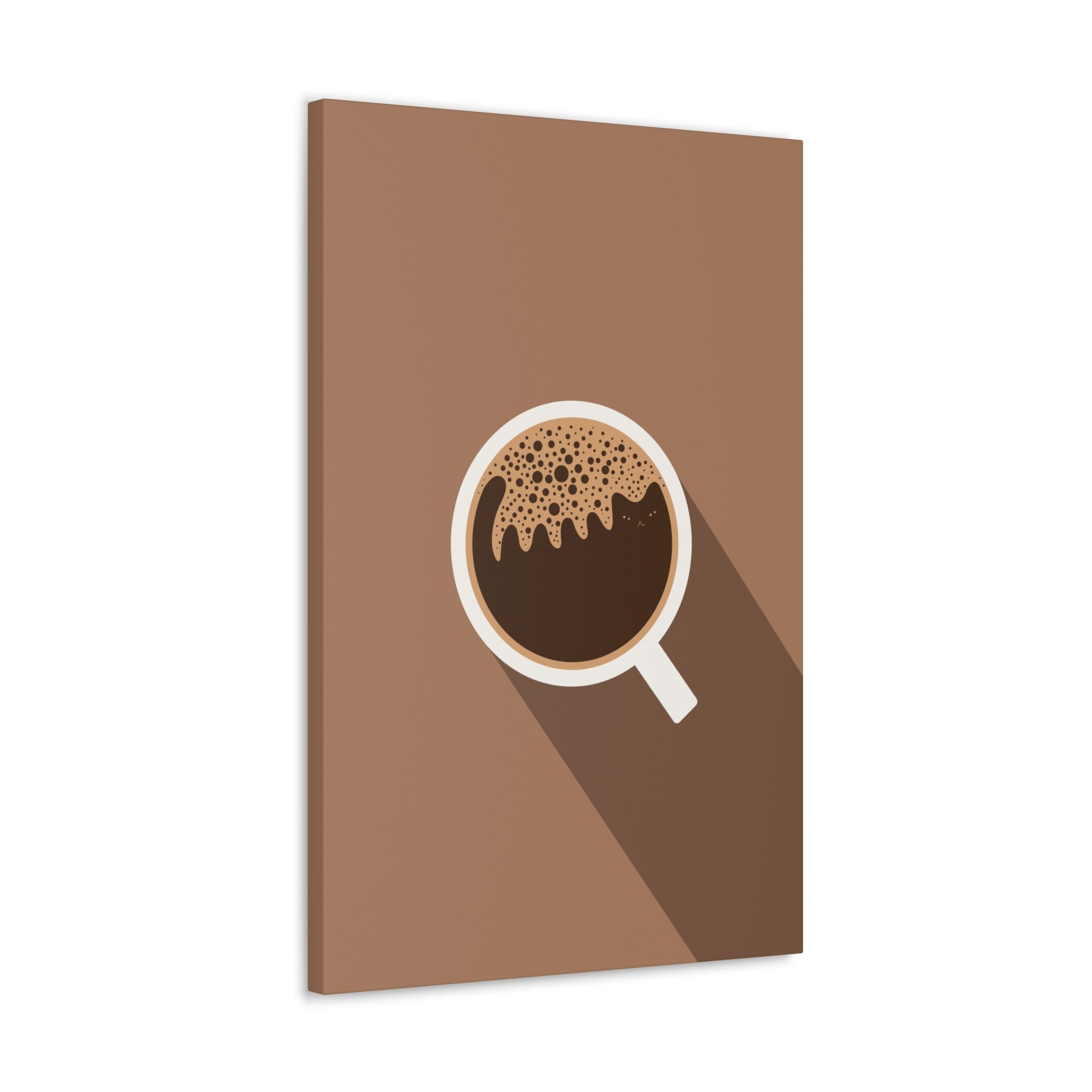 Coffee Cat Canvas