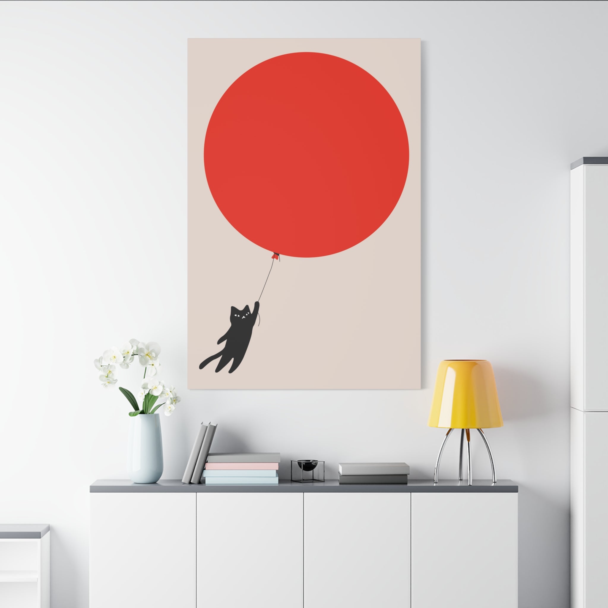 Balloon Sun Canvas