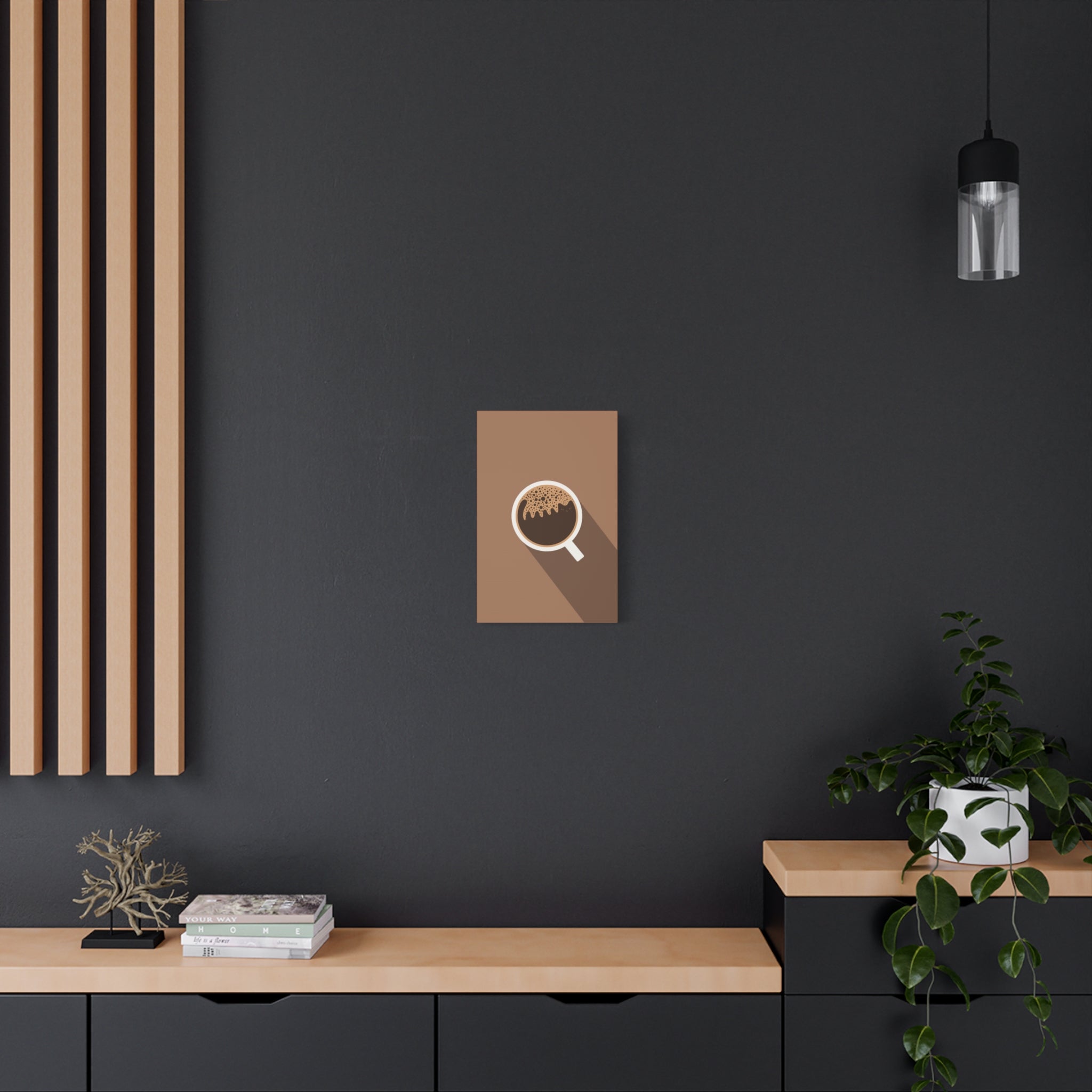 Coffee Cat Canvas
