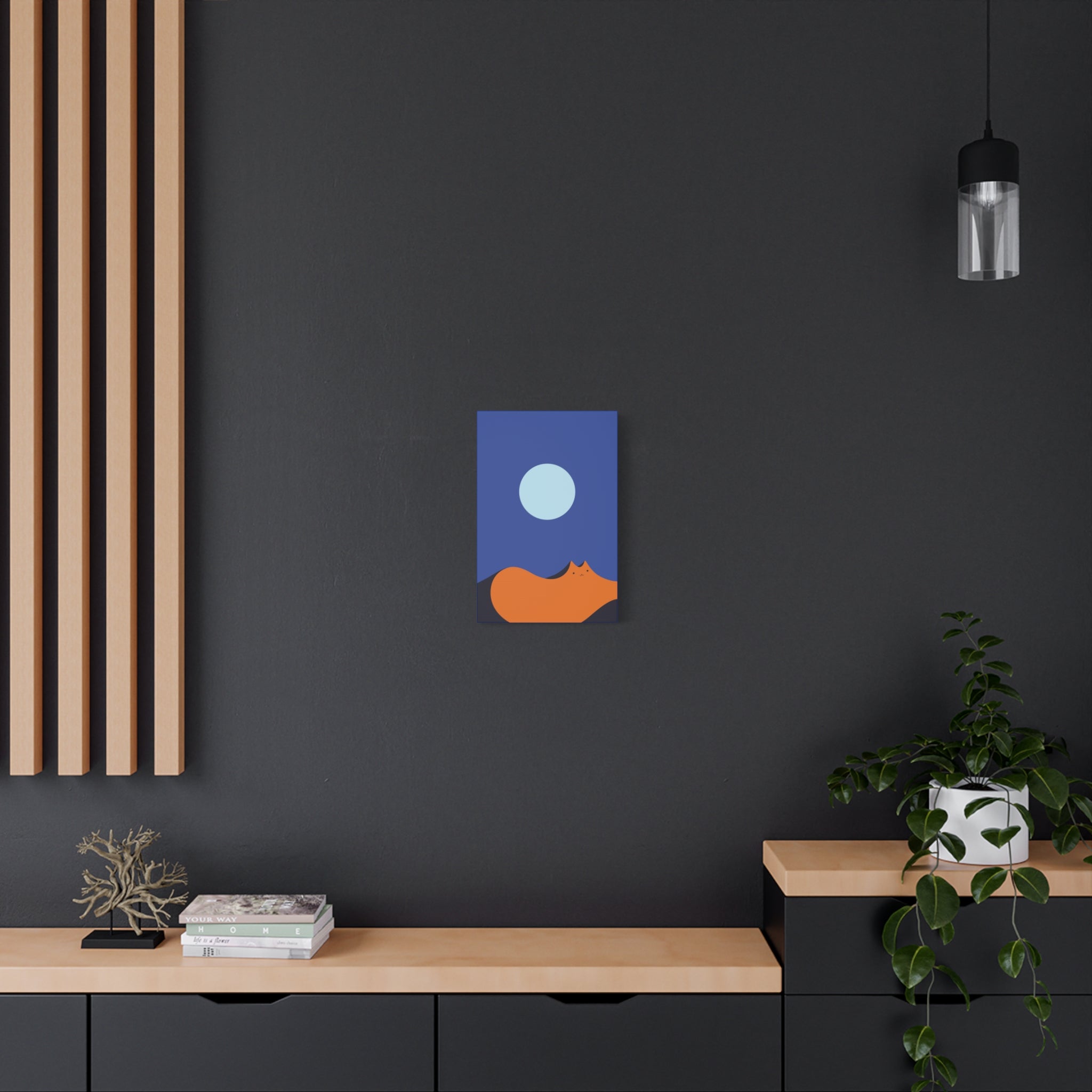 Lunar Mirage Canvas