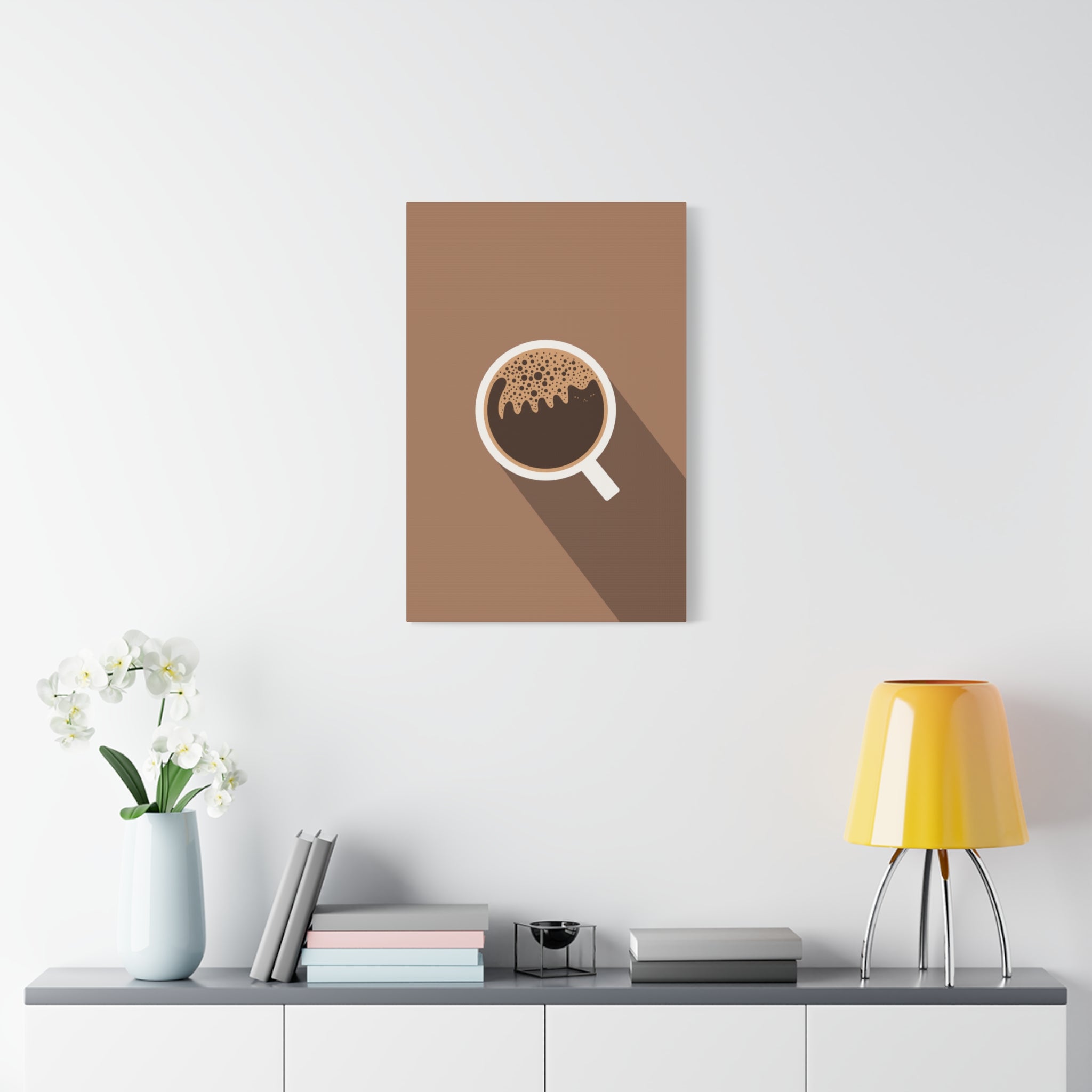 Coffee Cat Canvas