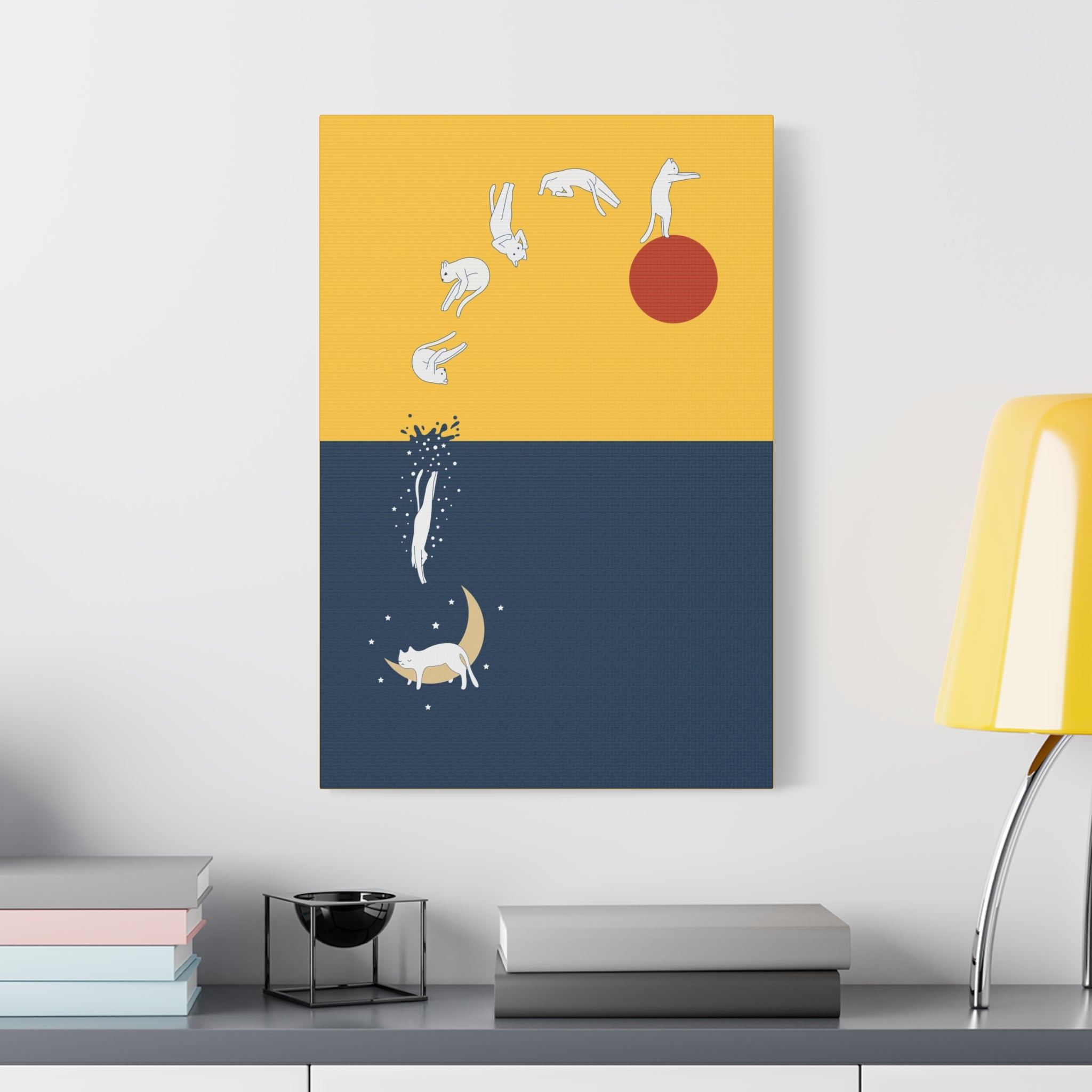 Cat Landscape 19 Canvas