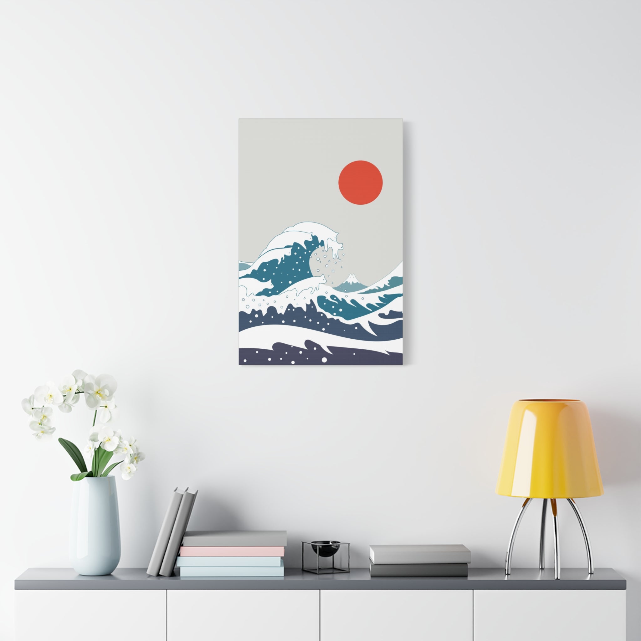Cat Landscape 128 Canvas