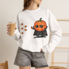 Pumpkin Neo Matrix Parody 2 Crewneck Sweatshirt