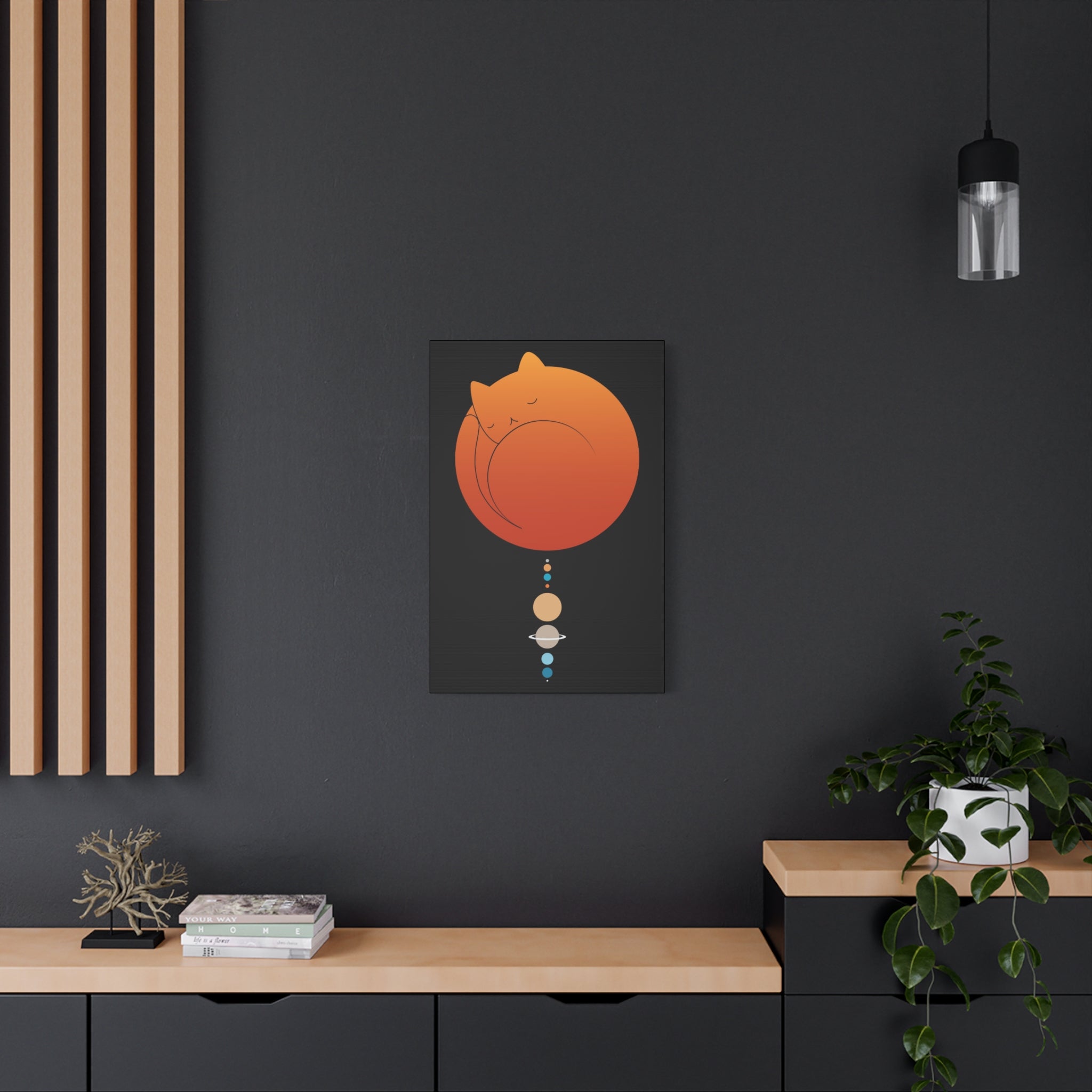 Cat Landscape 35 Canvas