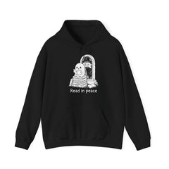 Funny Ghost Read In Peace Tombstone Halloween Hoodie