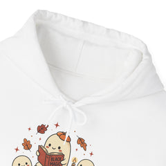 Cute Spooky Book Club Ghost Halloween Retro Hoodie