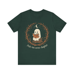 Funny Ghost Book Club Just One More Chapter T-Shirt