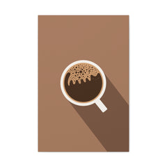 Coffee Cat Canvas