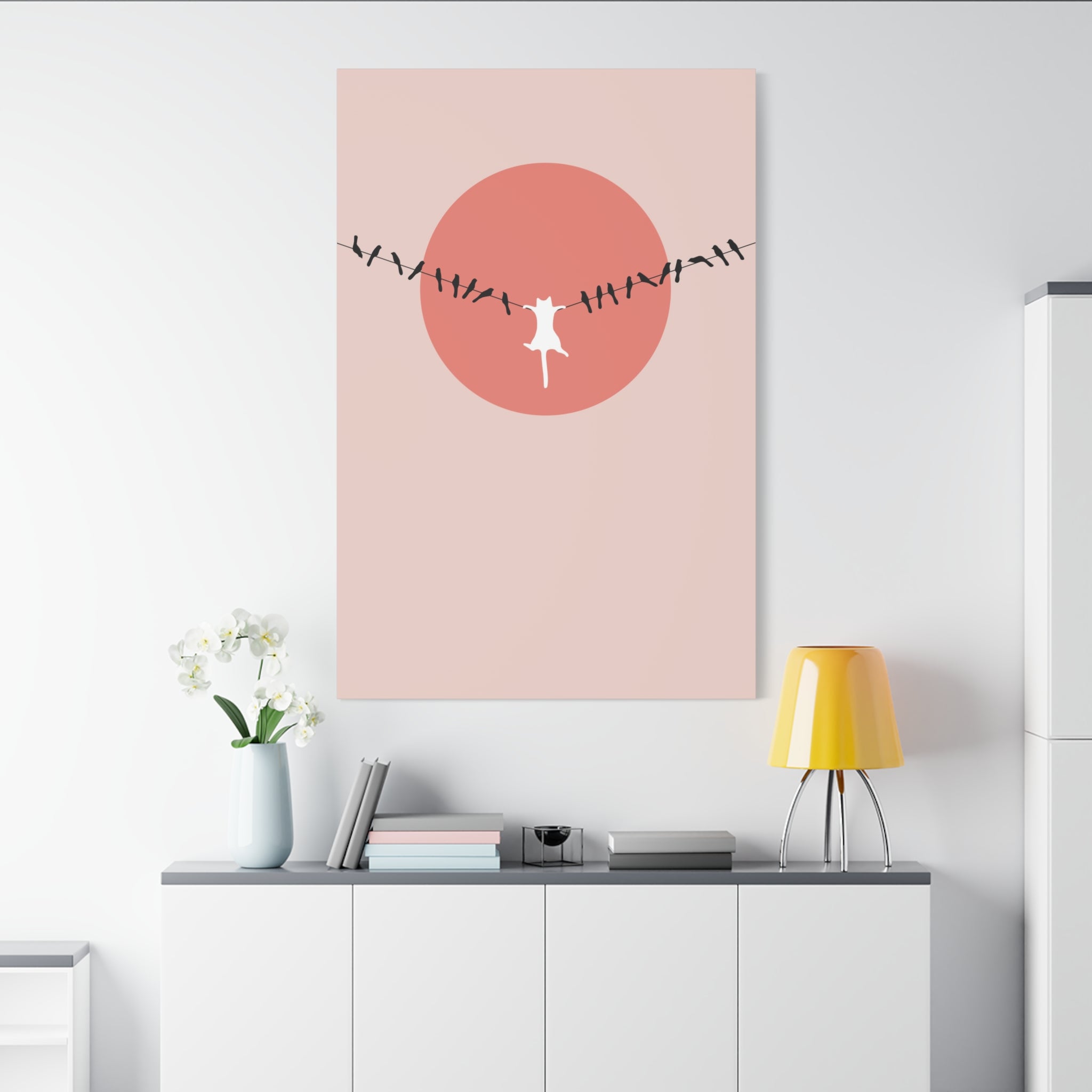 Hang in there cat 3 Canvas