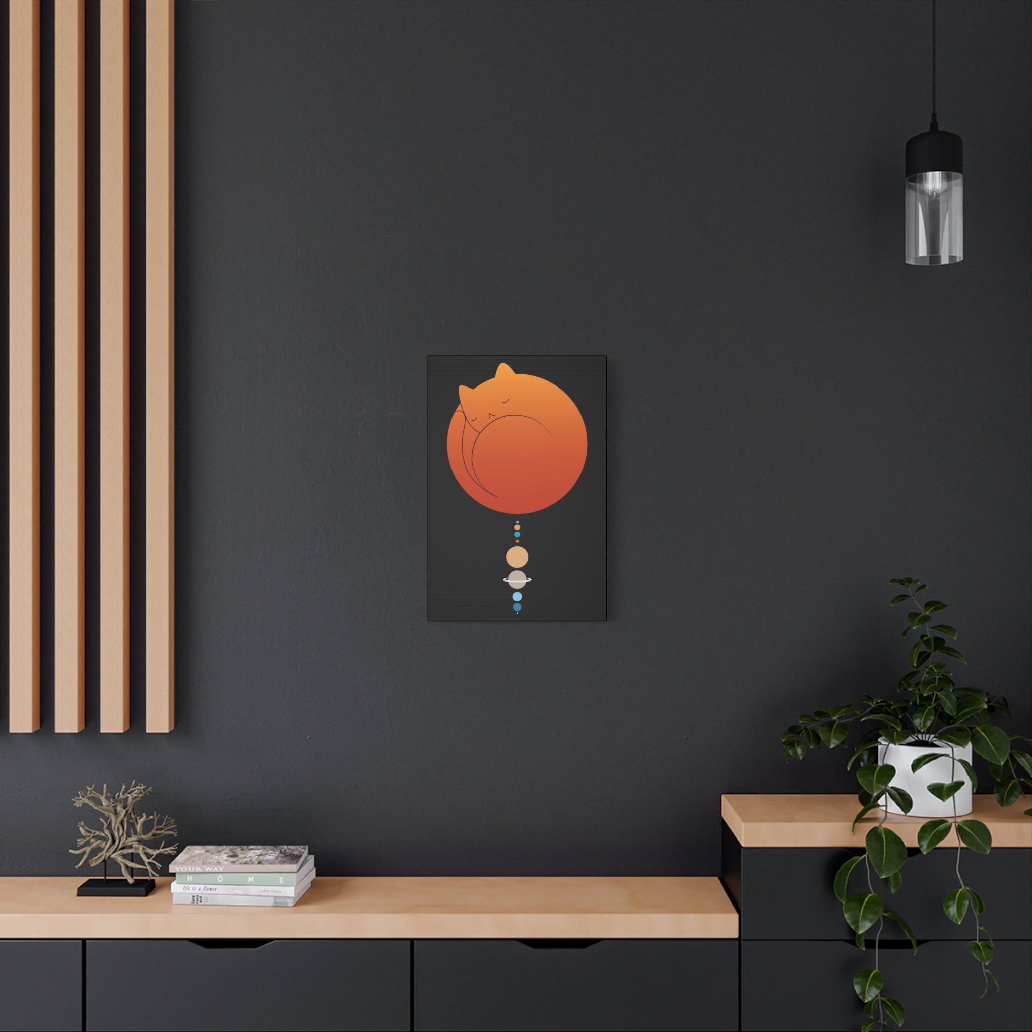 Cat Landscape 35 Canvas
