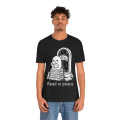 Funny Ghost Read In Peace Tombstone Halloween T-Shirt